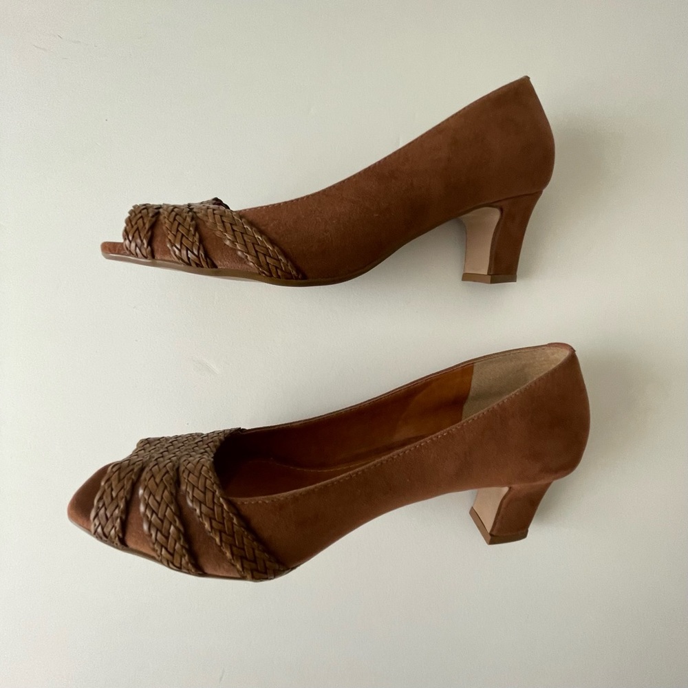 Womens Shoes Corello Caramel Open Toe Size 36 - US 7 NEW NWT